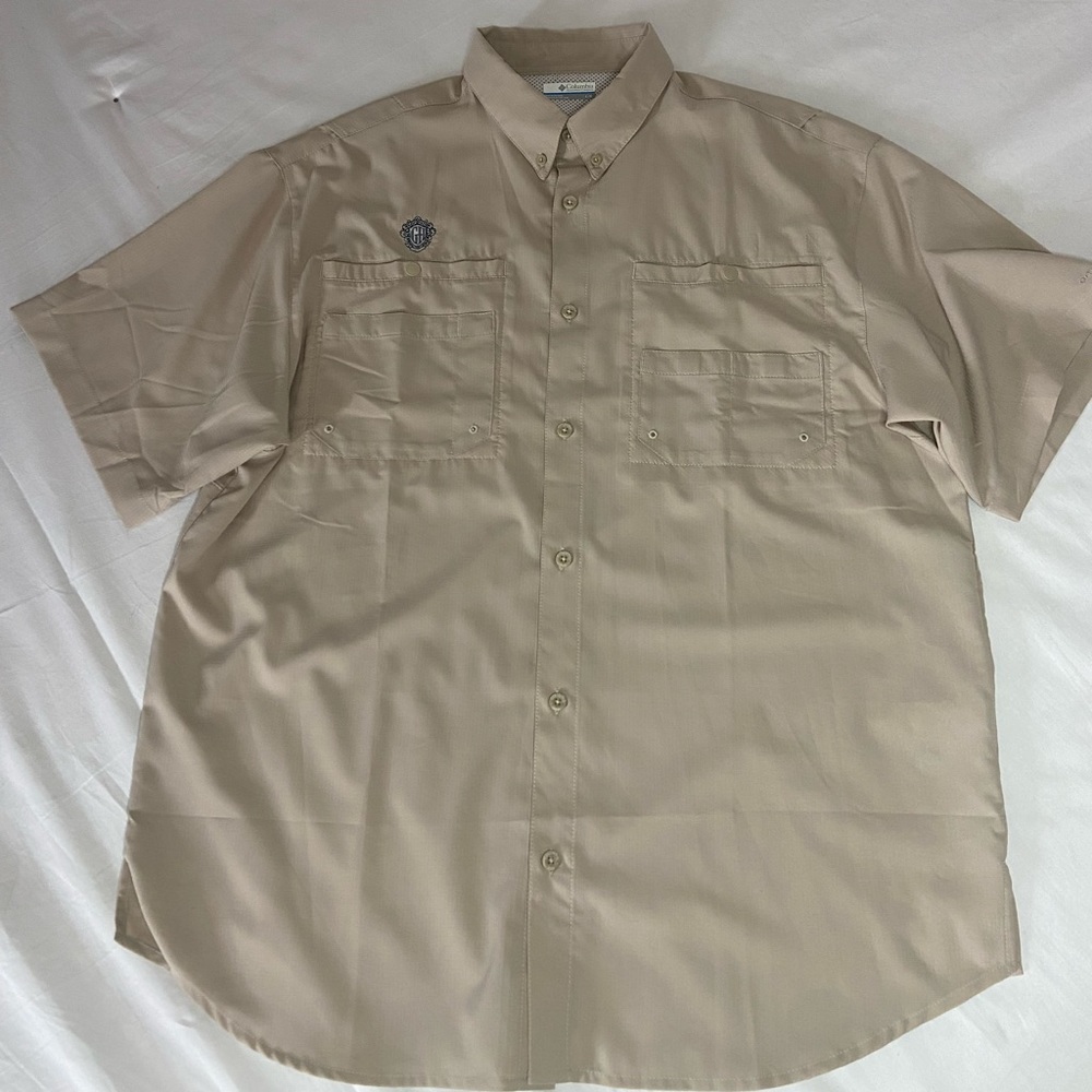 Columbia Men’s fishing shirt size L